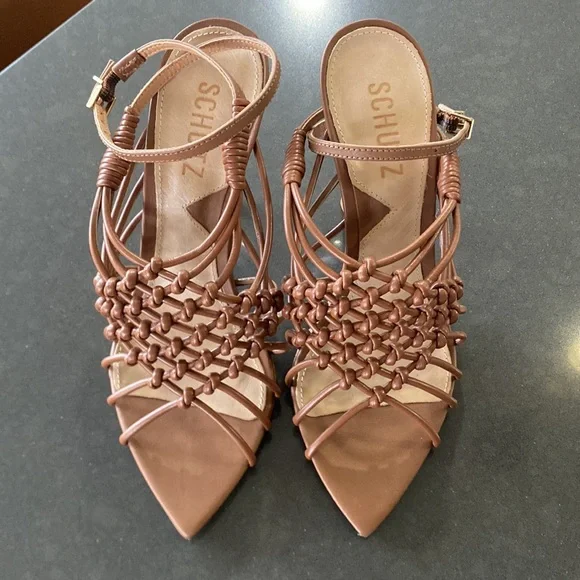 Schutz “deep nude” heel - Picture 7 of 10